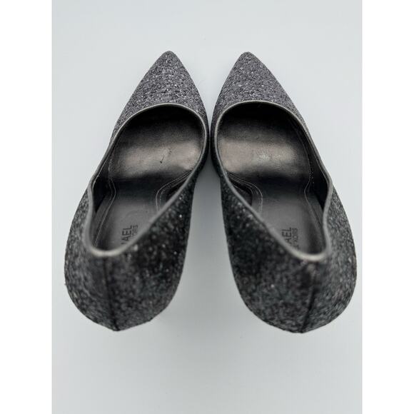 Michael Kors Glitter Pointed-Toe Pumps – Size 9 - Picture 5 of 10